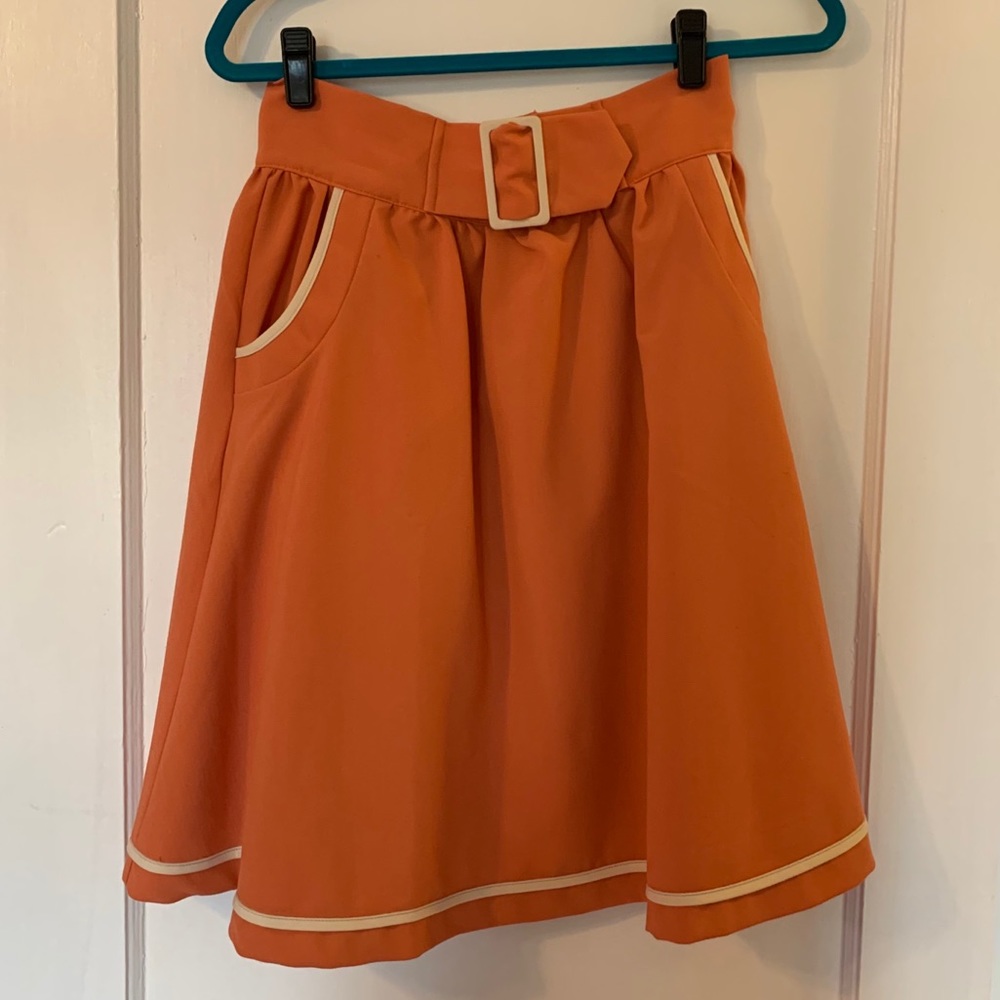 ModCloth Orange Skirt